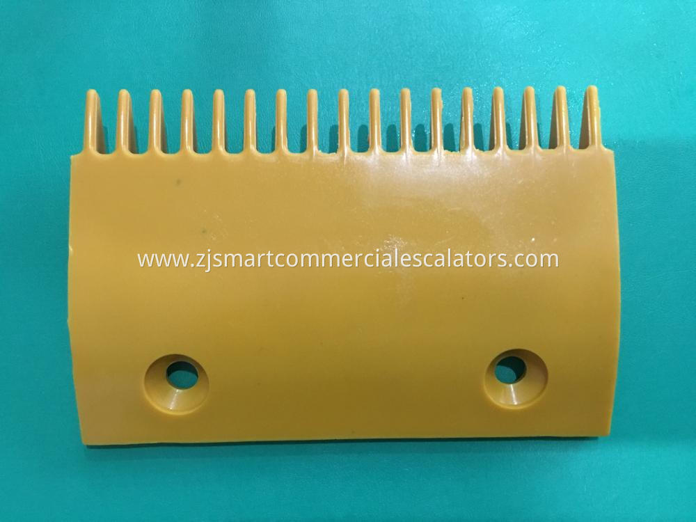 Middle Yellow Plastic Comb for Sigma Escalators